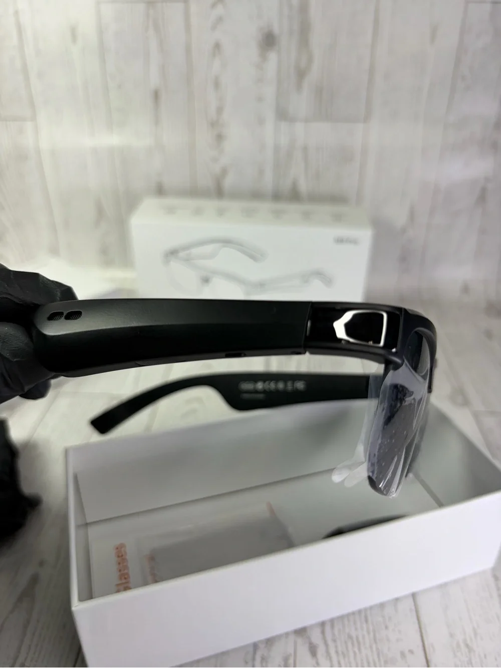 Bluetooth Audio Sunglasses - Black Wireless Smart Shades